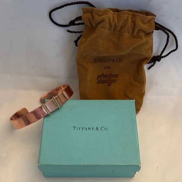 Tiffany & Co. for Phelps Dodge Copper Cuff Bracelet (Vintage & Rare) 🩵🩵🩵 - Picture 2 of 6